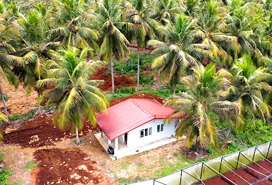 Mahaweli Coconut Plantation - Thushara Roofing